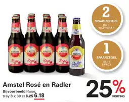 Sligro Amstel Rosé en Radler aanbieding