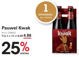 Sligro Pauwel Kwak aanbieding