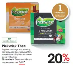 Sligro Pickwick Thee aanbieding