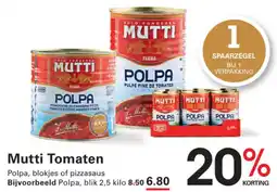 Sligro Mutti Tomaten aanbieding