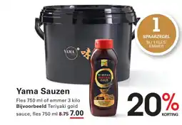 Sligro Yama sauzen aanbieding