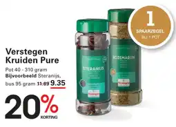 Sligro Verstegen kruiden pure aanbieding