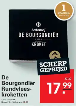 Sligro De bourgondiër rundvlees kroketten aanbieding