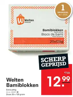 Sligro Welten bamiblokken aanbieding