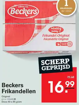 Sligro Beckers frikandellen aanbieding