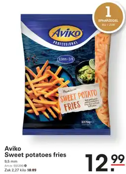 Sligro Aviko sweet potato fries aanbieding