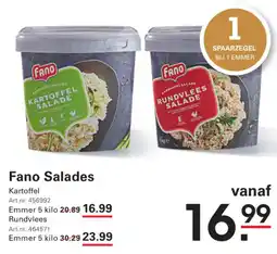 Sligro Fano salades aanbieding