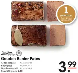 Sligro Gouden Banier Patés aanbieding