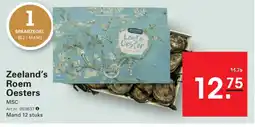 Sligro Zeeland's roem oesters aanbieding