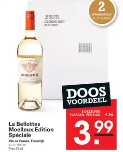 Sligro La beliottes moelleux edition spéciale aanbieding