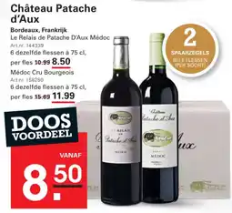 Sligro Château patache d'aux aanbieding
