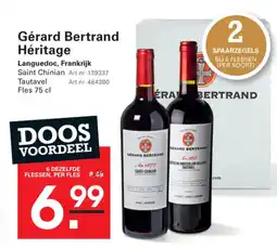 Sligro Gérard Bertrand Héritage aanbieding