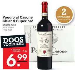 Sligro Poggio al casone chianti superiore aanbieding