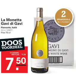 Sligro La Monetta Gavi di Gavi aanbieding