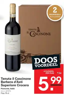 Sligro Tenuta il cascinone barbera d'asti superiore crocera aanbieding