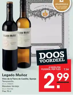 Sligro Legado muñoz aanbieding