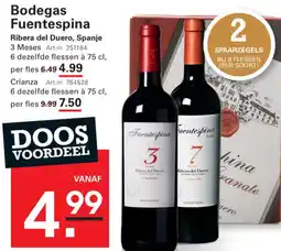Sligro Bodegas fuentespina aanbieding