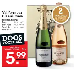 Sligro Vallformosa classic cava aanbieding