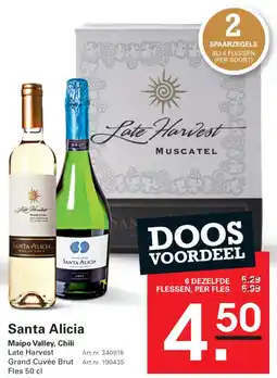 Sligro SANTA ALICIA aanbieding