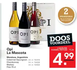 Sligro OPI La Mascota aanbieding