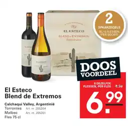 Sligro El esteco blend de extremos aanbieding
