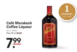 Sligro Café marakesh coffee liqueur aanbieding