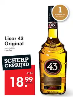 Sligro Licor 43 original aanbieding