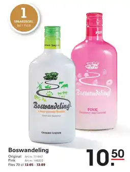 Sligro Boswandeling aanbieding