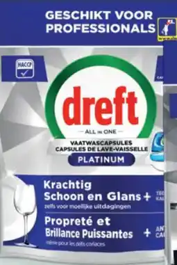Sligro Dreft professional vaatwastabs aanbieding