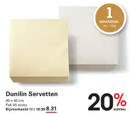 Sligro Dunilin Servetten aanbieding