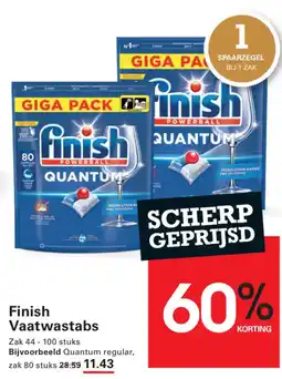 Sligro Finish Vaatwastabs aanbieding