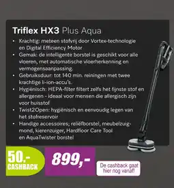 EP Miele Triflex HX3 Plus Aqua Steelstofzuiger aanbieding