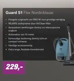 EP Miele Guard S1 Flex Stofzuiger met Zak - Nordicblauw aanbieding