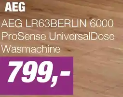 EP AEG LR63BERLIN 6000 ProSense UniversalDose Wasmachine aanbieding