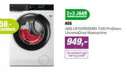 EP AEG LR76DRESDEN 7000 ProSteam UniversalDose Wasmachine aanbieding