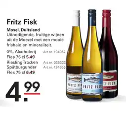 Sligro Fritz Fisk aanbieding