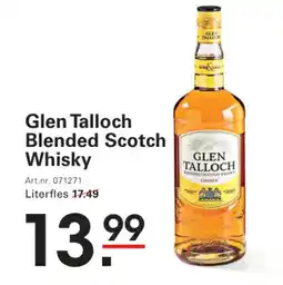 Sligro Glen Talloch Blended Scotch Whisky aanbieding