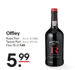 Sligro Offley Ruby Port, Tawny Port aanbieding