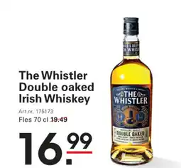 Sligro The Whistler The Whistler Double oaked Irish Whiskey aanbieding