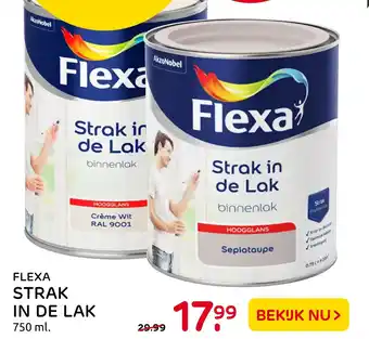 Praxis Flexa Strak In De Lak 750ml aanbieding