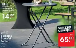 Sligro Sediamo Statafel Fabian aanbieding