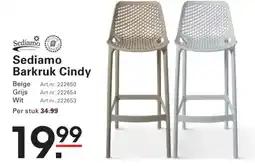 Sligro Sediamo Barkruk Cindy aanbieding