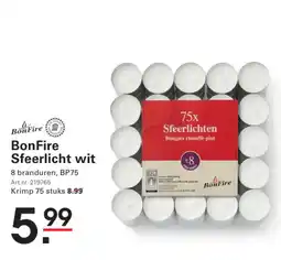 Sligro BonFire Sfeerlicht wit aanbieding