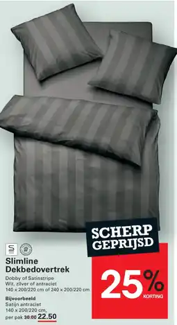 Sligro Slimline Dekbedovertrek aanbieding