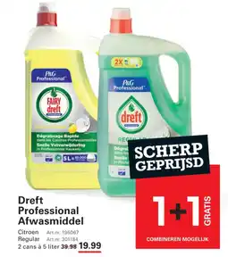 Sligro Dreft Professional Afwasmiddel aanbieding