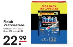 Sligro Finish Vaatwastabs aanbieding