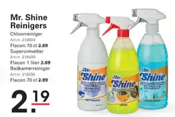 Sligro Mr. Shine Reinigers aanbieding