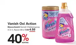 Sligro Vanish Oxi Action aanbieding