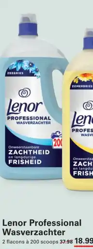 Sligro Lenor Professional Wasverzachter aanbieding