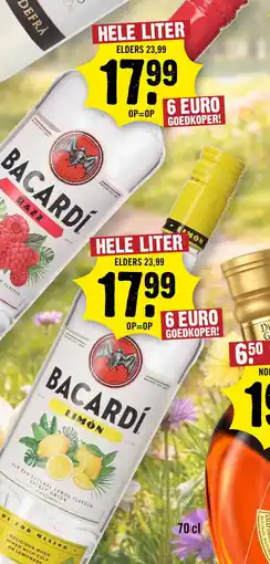 Dirck 3 Bacardí aanbieding